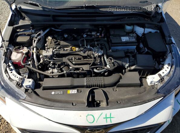 JTND4MBEXM3137324 2021 TOYOTA COROLLA White Rear interior view