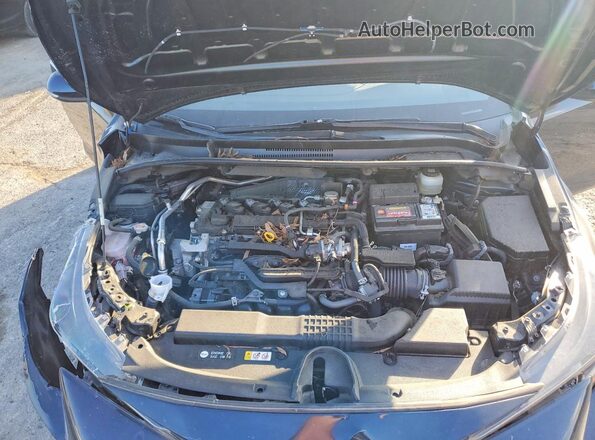JTND4MBEXN3165853 2022 TOYOTA COROLLA Бирюзовый Вид задней части салона