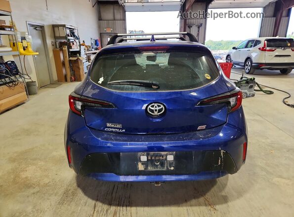 JTND4MBEXP3202547 2023 TOYOTA COROLLA Blue Rear view