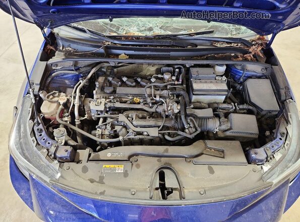 JTND4MBEXP3202547 2023 TOYOTA COROLLA Blue Rear interior view