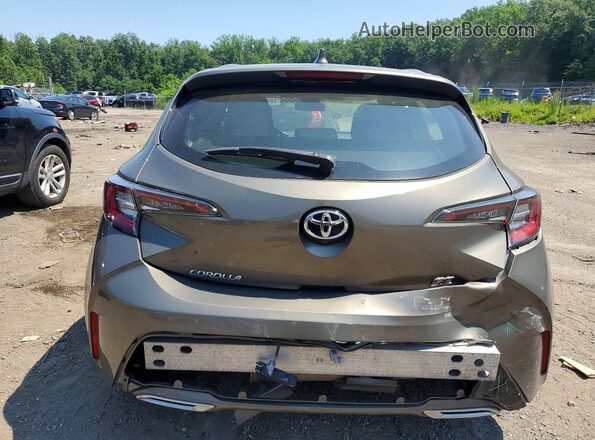JTND4RBE2L3079513 2020 TOYOTA COROLLA Brown Հետևի տեսք