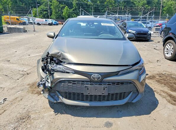 JTND4RBE2L3079513 2020 TOYOTA COROLLA Brown Դիմացի տեսք