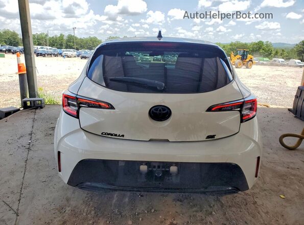 JTND4RBE2L3081374 2020 TOYOTA COROLLA White უკანა ხედი
