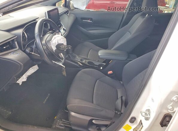 JTND4RBE2L3081374 2020 TOYOTA COROLLA White წინა სალონის ხედი