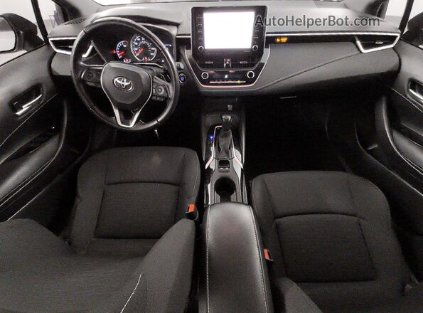 JTND4RBE8L3100820 2020 TOYOTA COROLLA Blue წინა პანელის ხედი