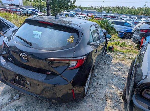 JTNK4MBE1P3206106 2023 TOYOTA COROLLA Black Rear right