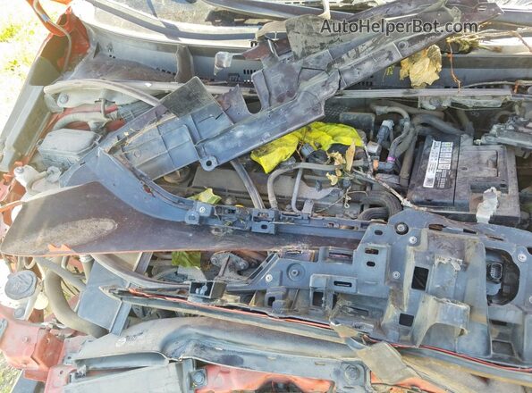 JTNK4MBE5P3199385 2023 TOYOTA COROLLA Orange Rear interior view