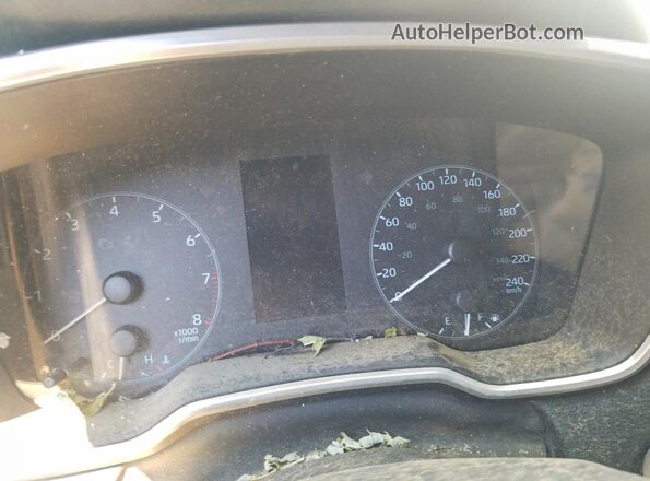 JTNK4MBE5P3199385 2023 TOYOTA COROLLA Orange Instrument cluster view