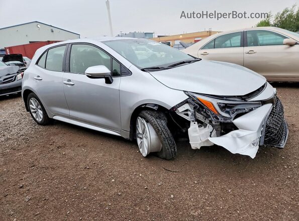 JTNK4MBE5P3206321 2023 TOYOTA COROLLA Silver Передня права чверть