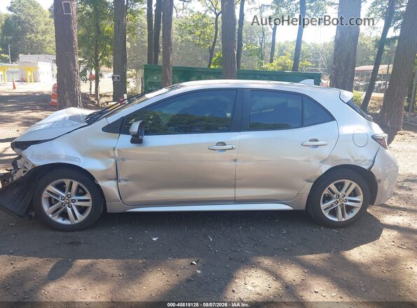 JTNK4RBE0K3039193 2019 TOYOTA COROLLA Серебряный 