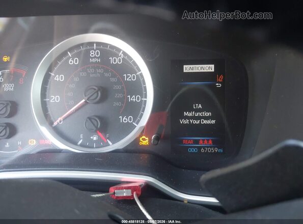 JTNK4RBE0K3039193 2019 TOYOTA COROLLA Серебряный 