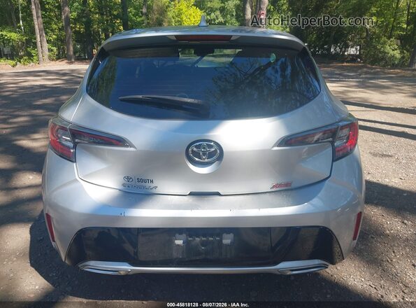 JTNK4RBE0K3039193 2019 TOYOTA COROLLA Серебряный 