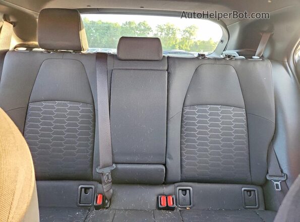 JTNK4RBE1K3046802 2019 TOYOTA COROLLA Белый Вид задних сидений