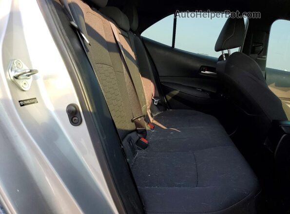 JTNK4RBE3K3045926 2019 TOYOTA COROLLA Серебряный Вид задних сидений