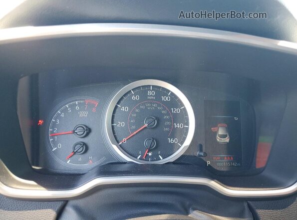 JTNK4RBE3K3061480 2019 TOYOTA COROLLA Green Instrument cluster view