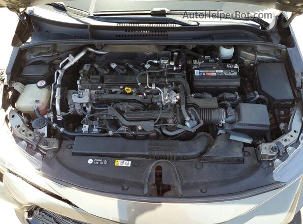 JTNK4RBE3K3061480 2019 TOYOTA COROLLA Green Rear interior view