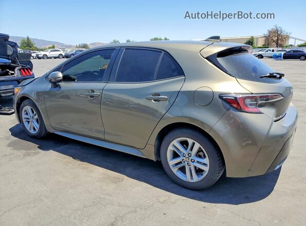 JTNK4RBE3K3061480 2019 TOYOTA COROLLA Green Rear left