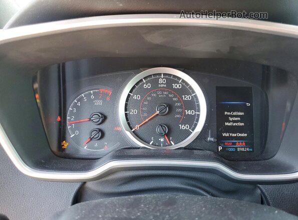 JTNK4RBE7K3045704 2019 TOYOTA COROLLA Blue Vista del cuadro de instrumentos