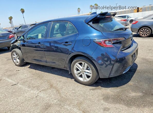 JTNK4RBE7K3045704 2019 TOYOTA COROLLA Blue Trasero izquierdo