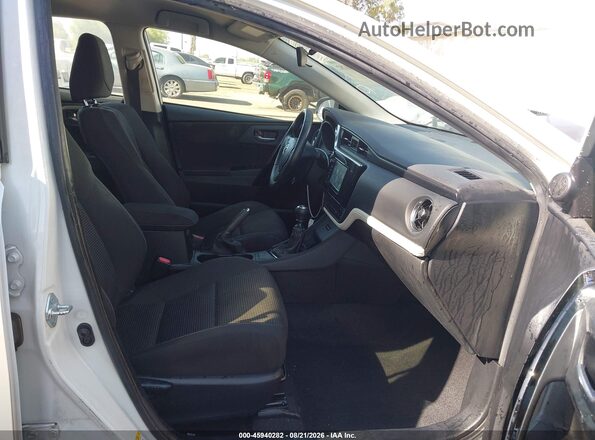 JTNKARJE2HJ541783 2017 TOYOTA COROLLA IM White წინა სალონის ხედი