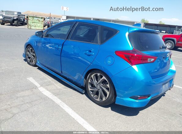 JTNKARJE5HJ552826 2017 TOYOTA COROLLA IM Синий Задняя левая четверть