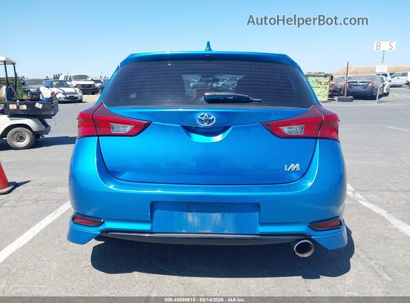 JTNKARJE5HJ552826 2017 TOYOTA COROLLA IM Синий 