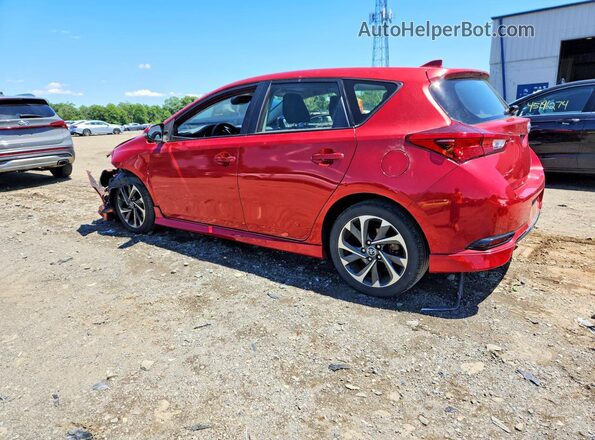 JTNKARJE6HJ546033 2017 TOYOTA COROLLA Красный Задняя левая четверть