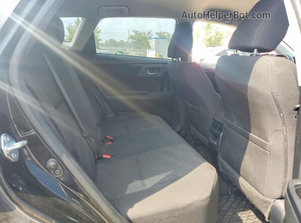 JTNKARJE8HJ538421 2017 TOYOTA COROLLA Black უკანა სავარძლების ხედი