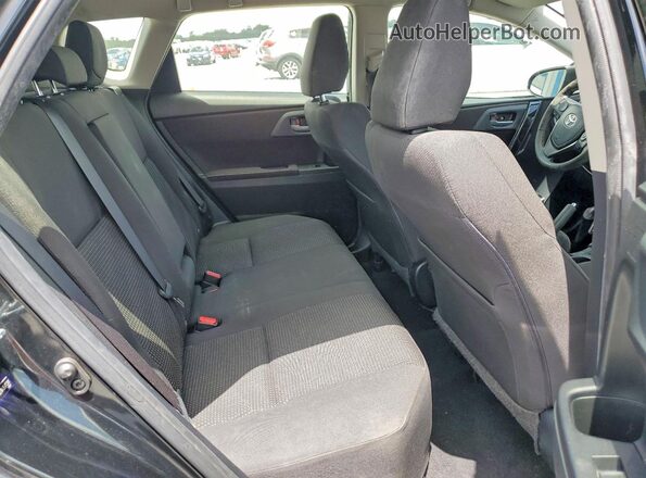 JTNKARJEXHJ541241 2017 TOYOTA COROLLA Black Widok tylnych siedzeń