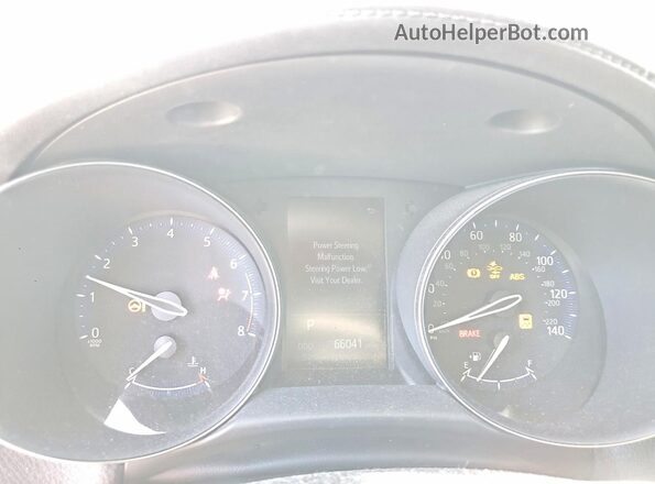 JTNKHBX4M1108636 2021 TOYOTA C-HR White Instrument cluster view
