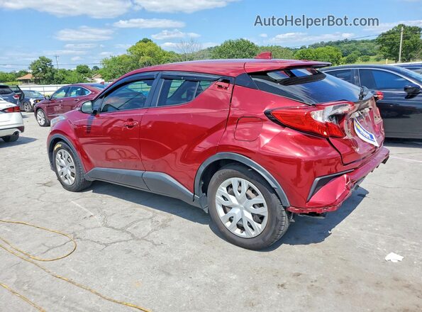 JTNKHMBX0K1054569 2019 TOYOTA C-HR Red Հետևի ձախ