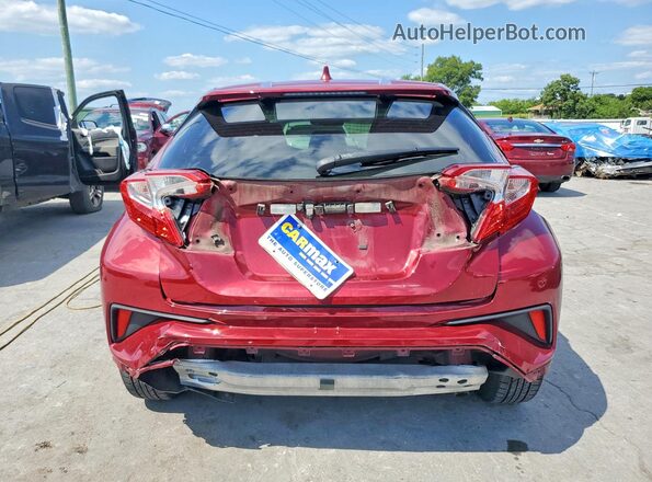 JTNKHMBX0K1054569 2019 TOYOTA C-HR Red Հետևի տեսք