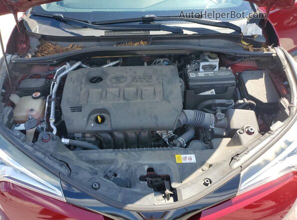JTNKHMBX0K1054569 2019 TOYOTA C-HR Red Շարժիչի բաժամունքի տեսք