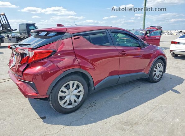 JTNKHMBX0K1054569 2019 TOYOTA C-HR Red Հետևի աջ