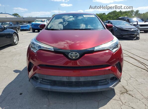 JTNKHMBX0K1054569 2019 TOYOTA C-HR Red Դիմացի տեսք