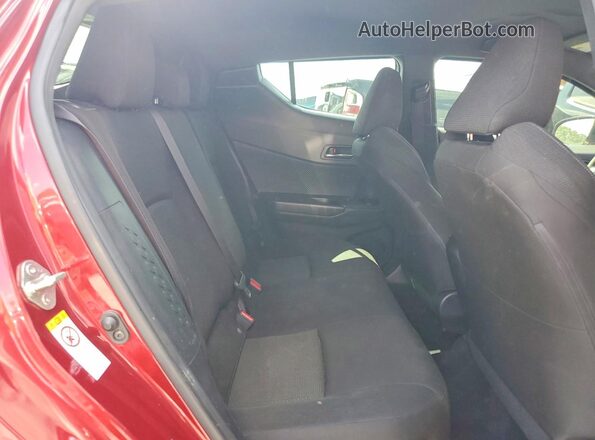 JTNKHMBX0K1054569 2019 TOYOTA C-HR Red Սալոնի հետևի տեսք