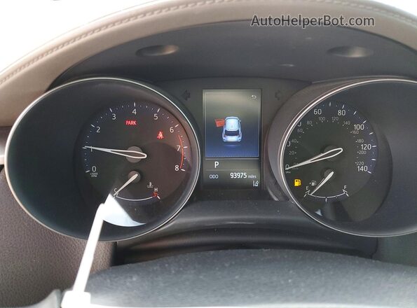 JTNKHMBX0M1107290 2021 TOYOTA C-HR Синий Вид щитка приборов