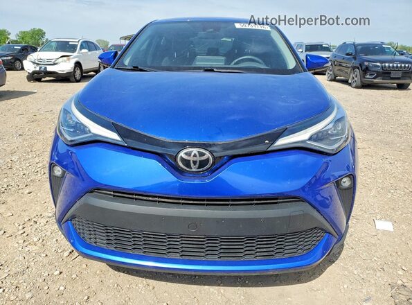 JTNKHMBX0M1107290 2021 TOYOTA C-HR Синий Вид спереди