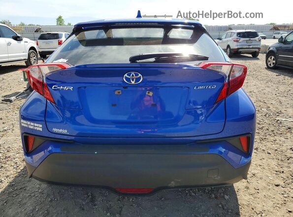 JTNKHMBX0M1107290 2021 TOYOTA C-HR Синий Вид сзади