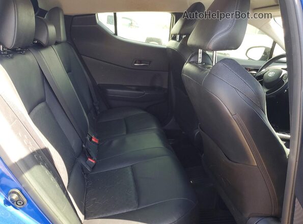 JTNKHMBX0M1107290 2021 TOYOTA C-HR Синий Вид задней части салона