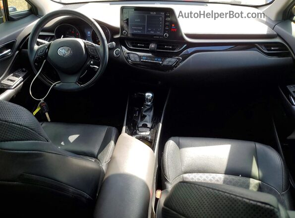 JTNKHMBX0M1107290 2021 TOYOTA C-HR Синий Вид панели приборов