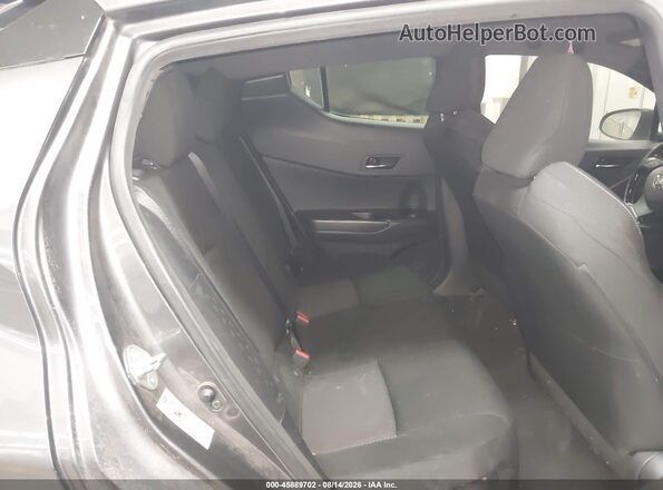 JTNKHMBX1K1018020 2019 TOYOTA C-HR Gray Widok naklejki z numerem VIN