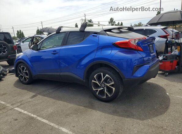JTNKHMBX1K1029440 2019 TOYOTA C-HR Blue უკანა მარცხენა