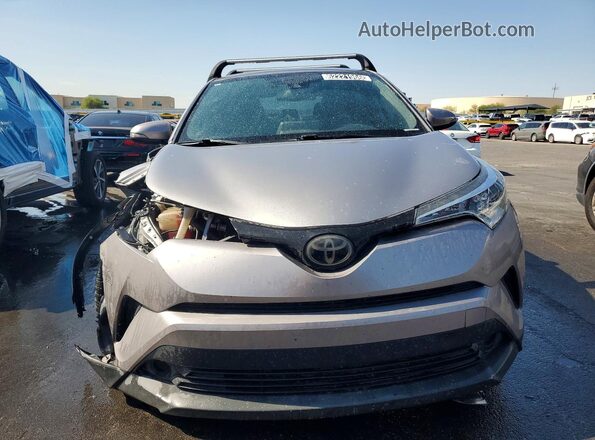 JTNKHMBX1K1032547 2019 TOYOTA C-HR Silver Widok z przodu