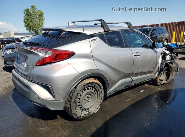 JTNKHMBX1K1032547 2019 TOYOTA C-HR Silver Tył prawy