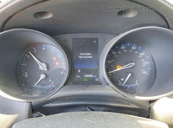 JTNKHMBX1K1032547 2019 TOYOTA C-HR Silver Widok zestawu wskaźników