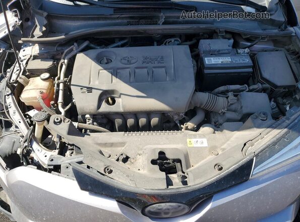 JTNKHMBX1K1032547 2019 TOYOTA C-HR Silver Widok wnętrza z tyłu
