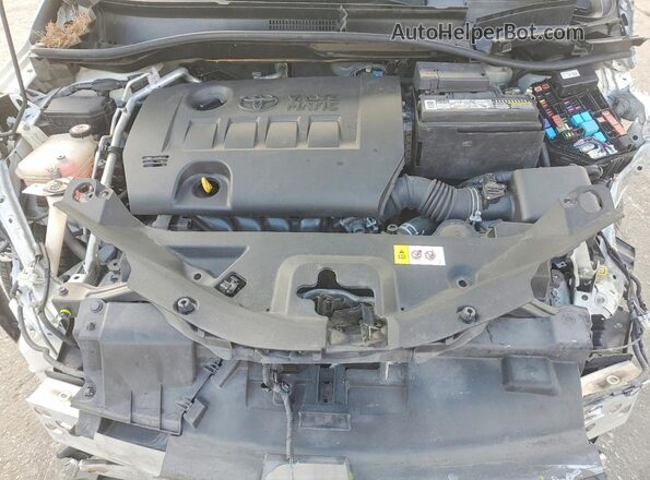 JTNKHMBX1L1063377 2020 TOYOTA C-HR White Widok komory silnika