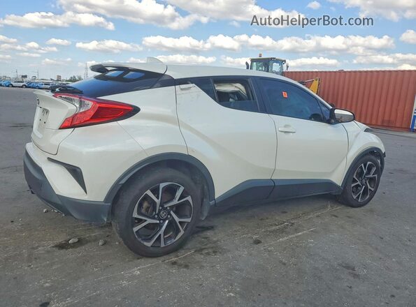 JTNKHMBX1L1063377 2020 TOYOTA C-HR White Tył prawy