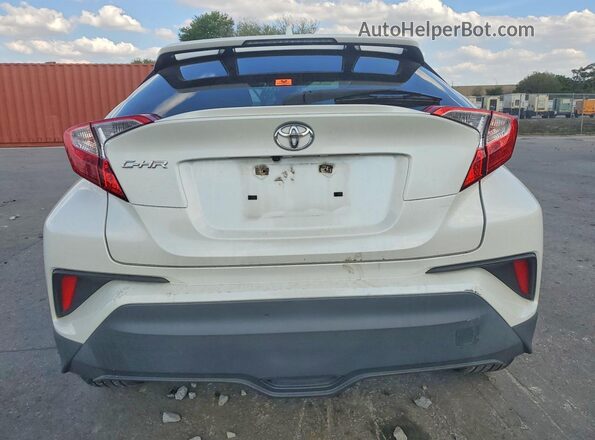 JTNKHMBX1L1063377 2020 TOYOTA C-HR White Widok z tyłu